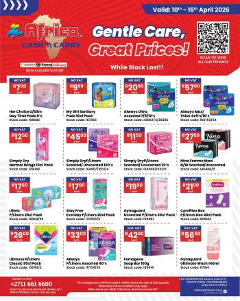 Africa Cash & Carry catalogue  - 10/04/2026 - 16/04/2026.