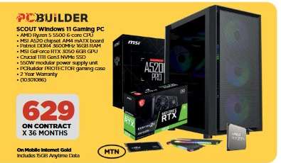 SCOUT Windows 11 Gaming PC