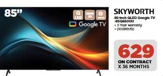 SKYWORTH 85-inch QLED Google TV