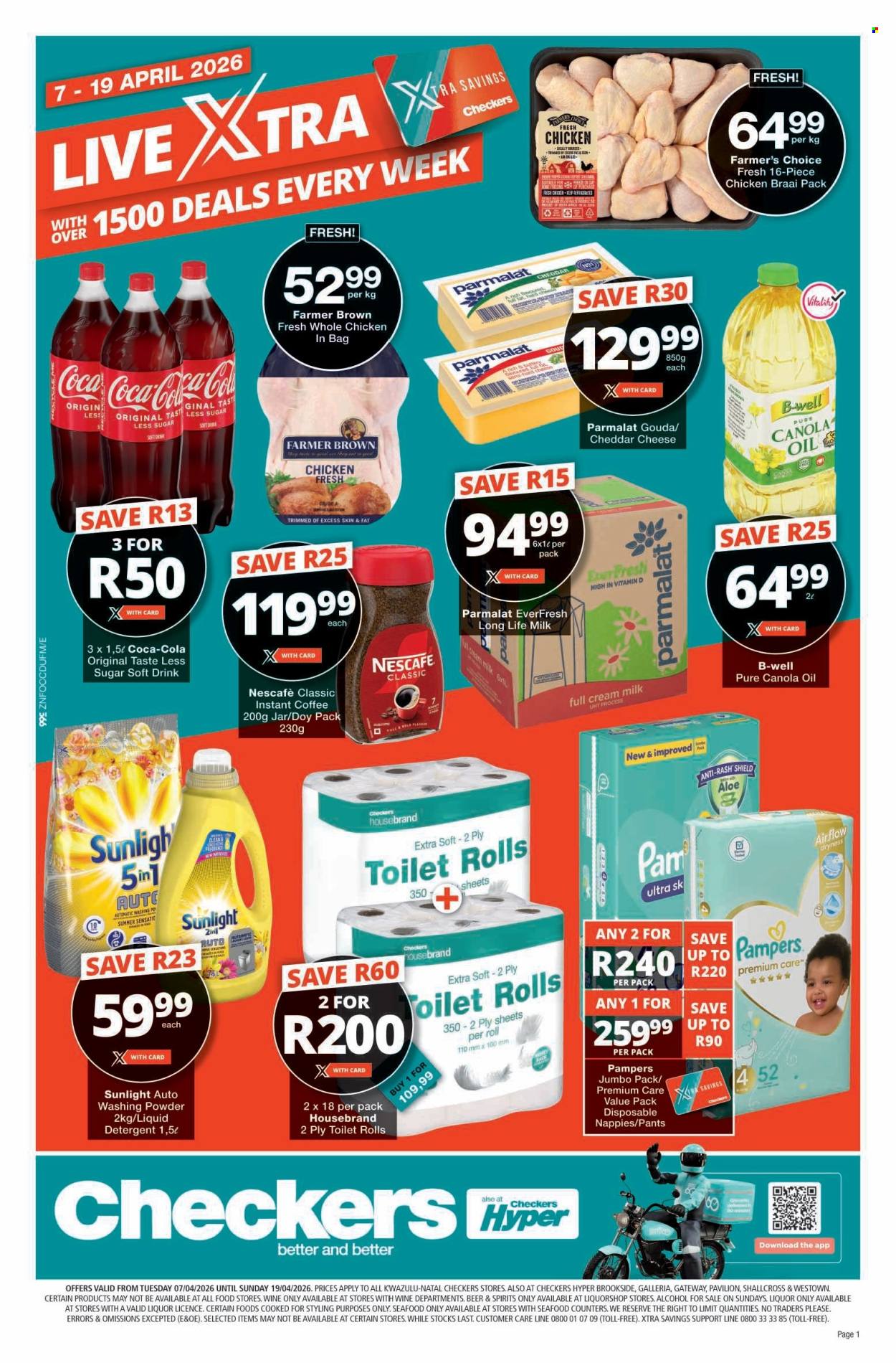 Checkers specials - 07/04/2026 - 19/04/2026. Page 1
