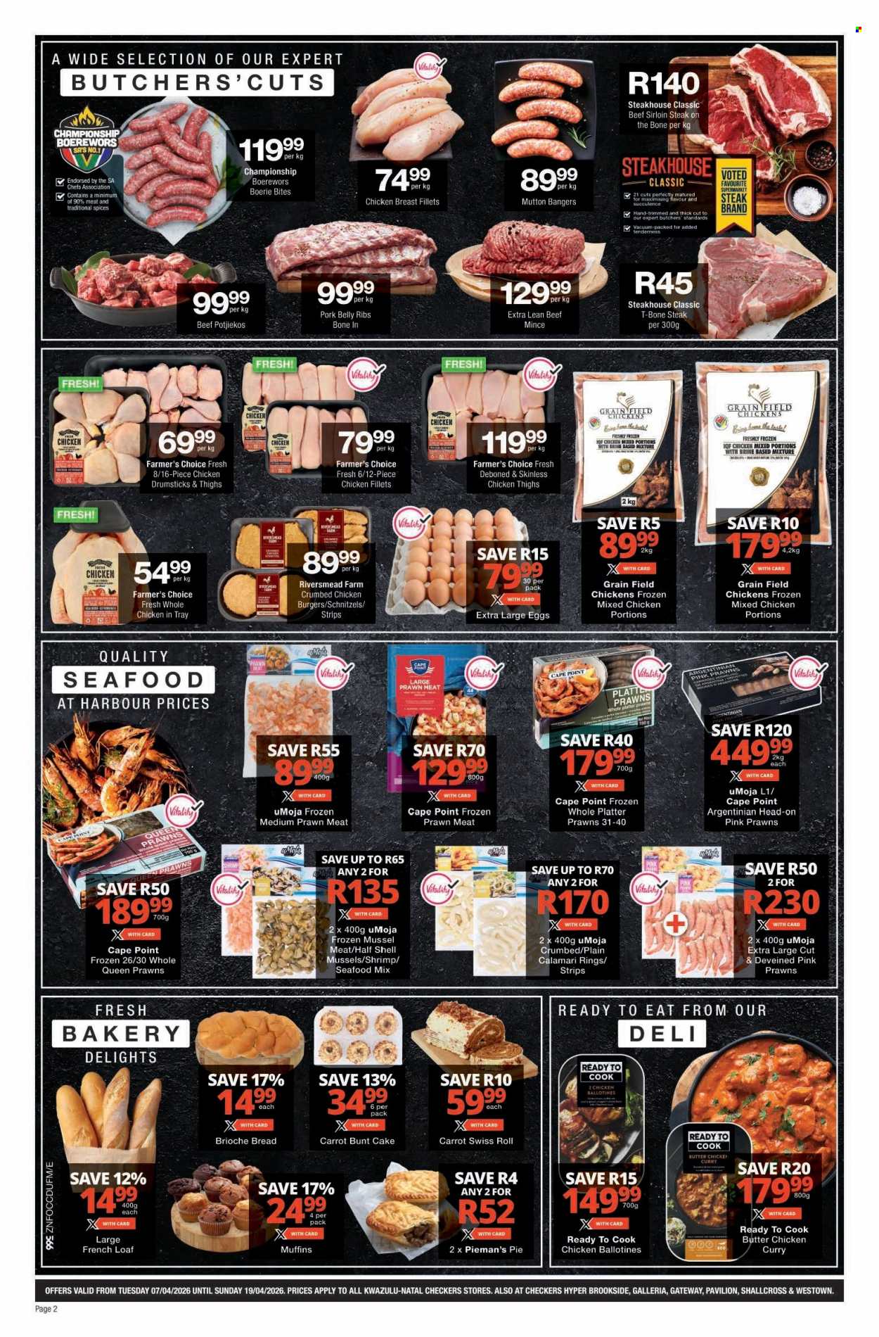 Checkers specials - 07/04/2026 - 19/04/2026. Page 2
