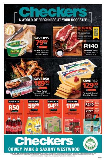 Checkers catalogue  - 07/04/2026 - 19/04/2026.