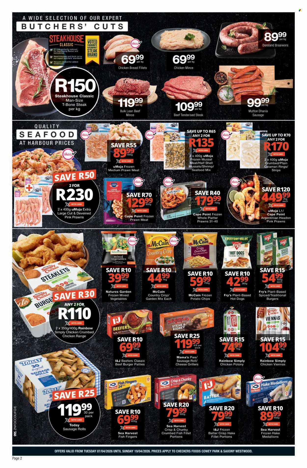 Checkers specials - 07/04/2026 - 19/04/2026. Page 2