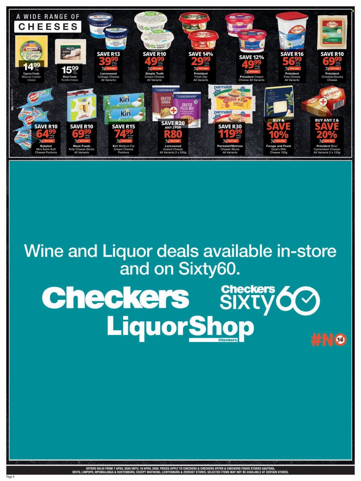 Checkers specials - 07/04/2026 - 19/04/2026. Page 4