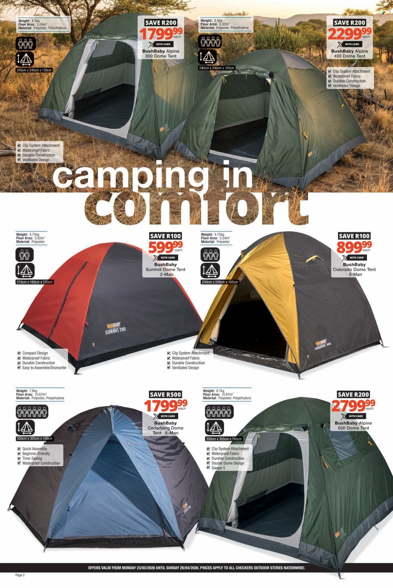 Checkers specials - 23/03/2026 - 26/04/2026. Page 2