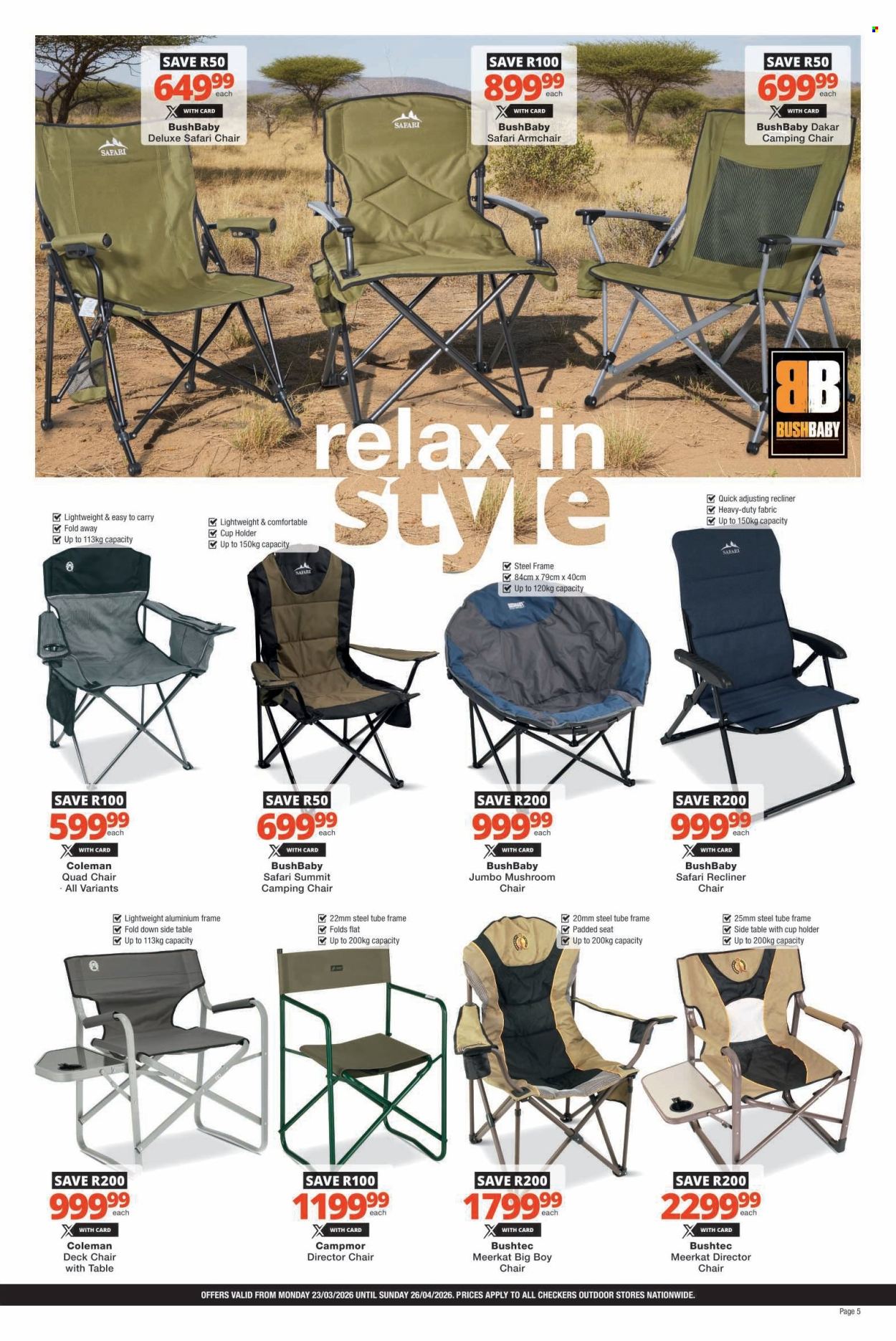 Checkers specials - 23/03/2026 - 26/04/2026. Page 5