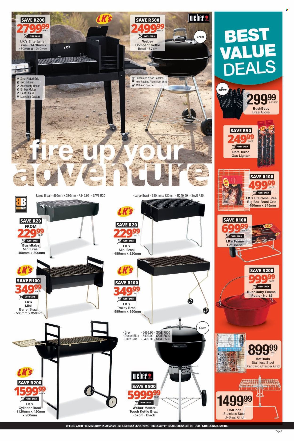 Checkers specials - 23/03/2026 - 26/04/2026. Page 7