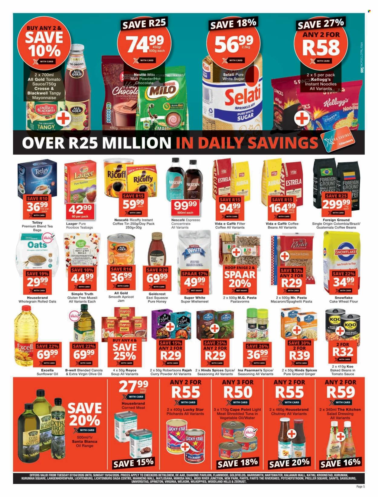 Checkers specials - 07/04/2026 - 19/04/2026. Page 5
