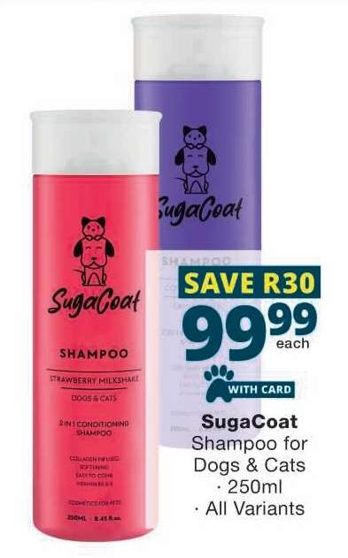 SugaCoat Shampoo for Dogs & Cats