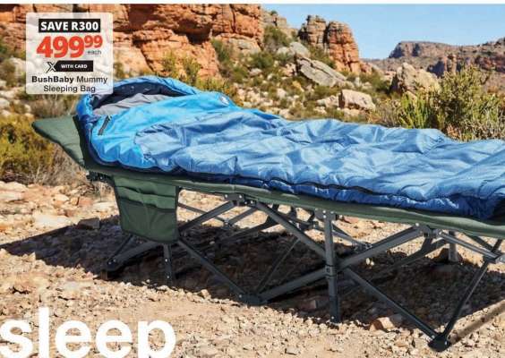 BushBaby Mummy Sleeping Bag