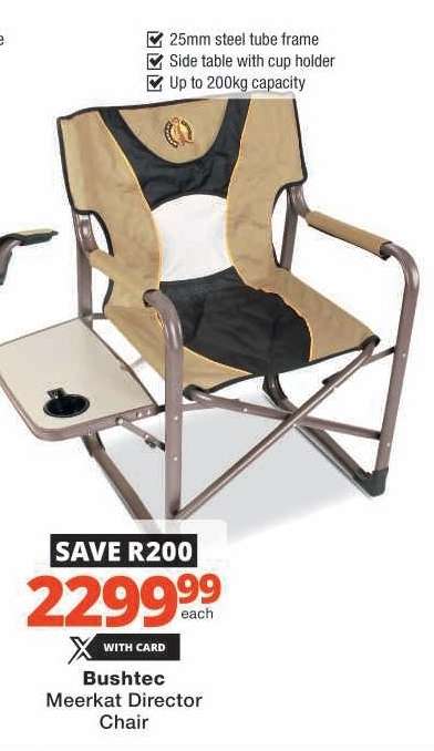 Bushtec Meerkat Director Chair