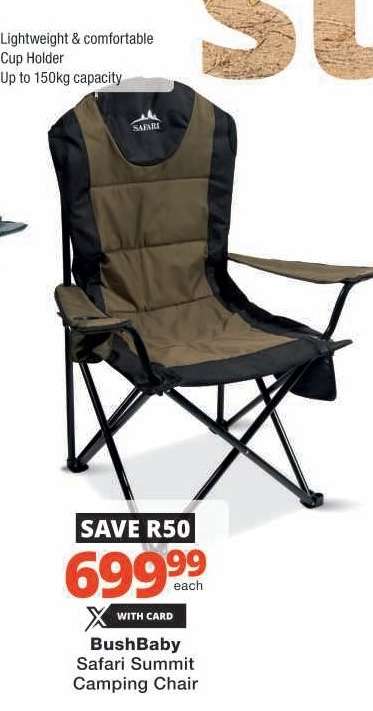 BushBaby Safari Summit Camping Chair