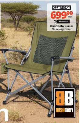 BushBaby Dakar Camping Chair