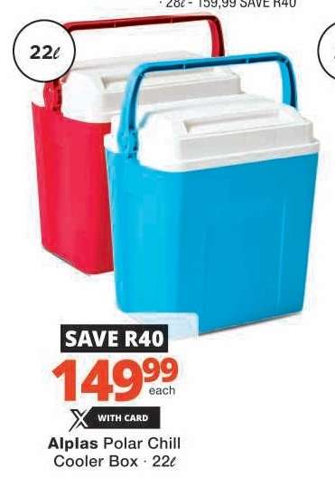 Alplas Polar Chill Cooler Box
