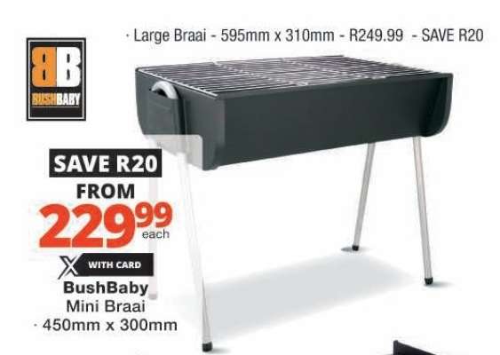 BushBaby Mini Braai