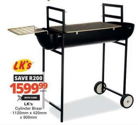 LK's Cylinder Braai