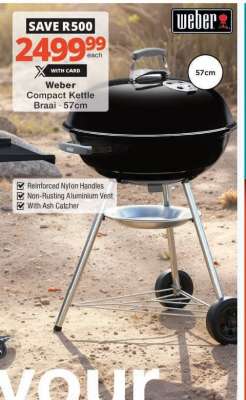 Weber Compact Kettle Braai - 57cm