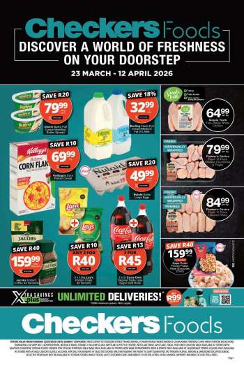 Checkers catalogue  - 23/03/2026 - 12/04/2026.