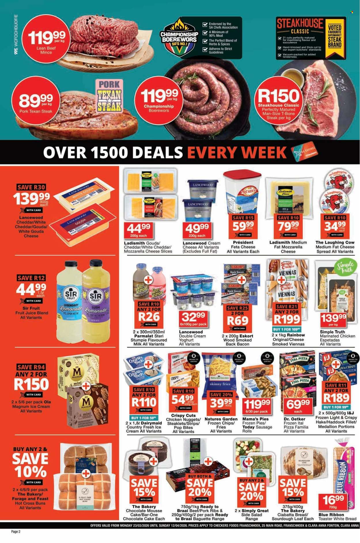 Checkers specials - 23/03/2026 - 12/04/2026. Page 2