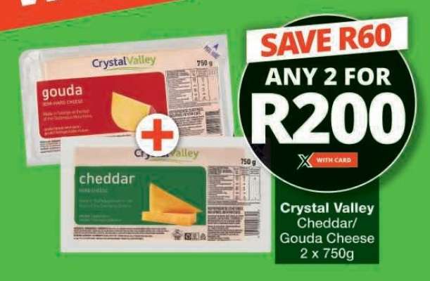 Crystal Valley Cheddar/Gouda Cheese