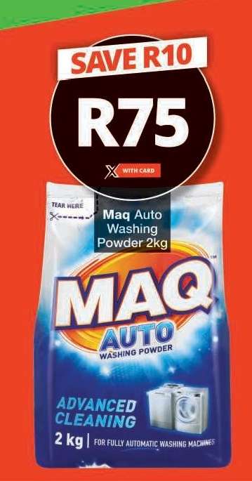 Maq Auto Washing Powder 2kg