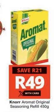 Knorr Aromat Original Seasoning Refill 450g