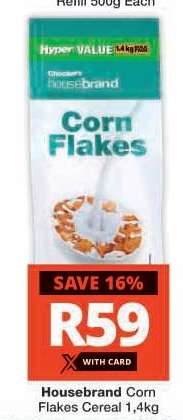 Housebrand Corn Flakes Cereal