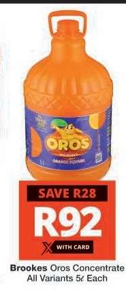 Brookes Oros Concentrate