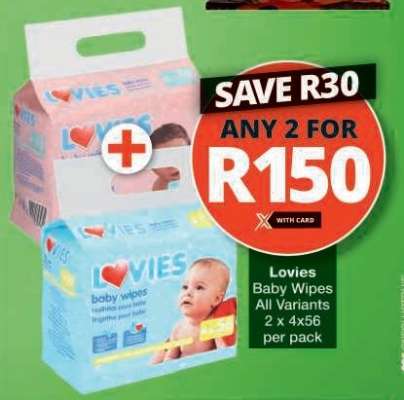 LOVIES BABY WIPES