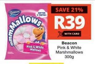 Beacon Pink & White Marshmallows