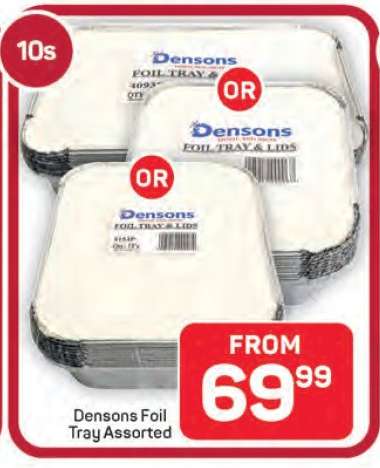Densons Foil Tray Assorted