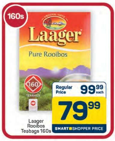 LAAGER Rooibos Teabags 160s