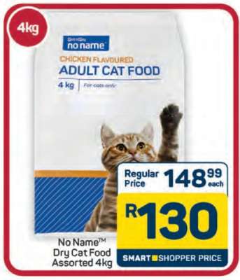 No Name Dry Cat Food Assorted 4kg