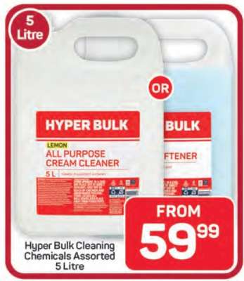 Hyper Bulk Cleaning Chemicals Assorted 5 Litre