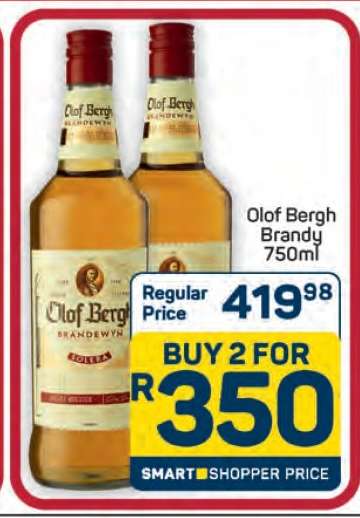 Olof Bergh Brandy 750ml