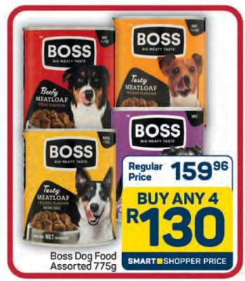Boss Dog Food Assorted 775g