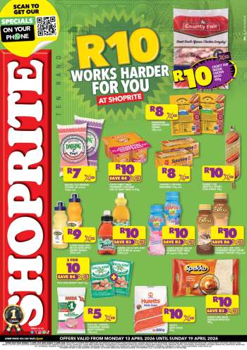 Shoprite catalogue  - 13/04/2026 - 19/04/2026.