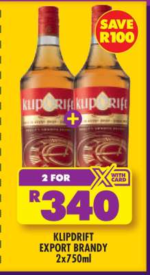 Klipdrift Export Brandy