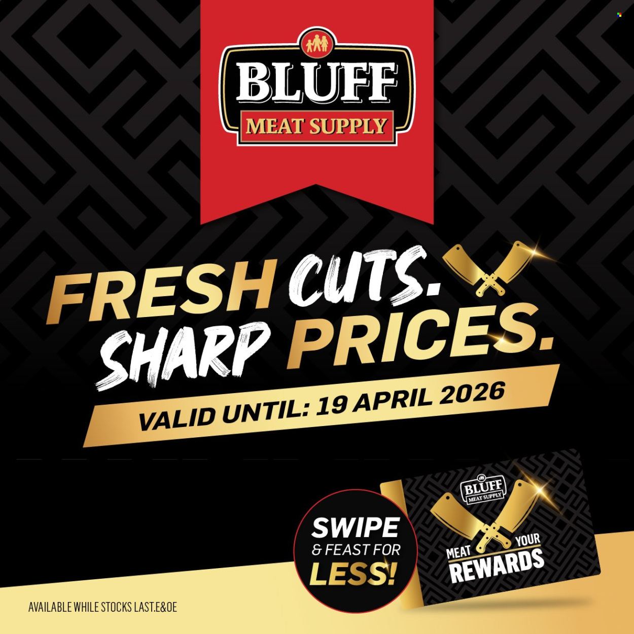 Bluff Meat Supply specials - 13/04/2026 - 19/04/2026. Page 1