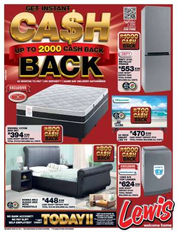 Lewis catalogue  - 13/04/2026 - 10/05/2026.