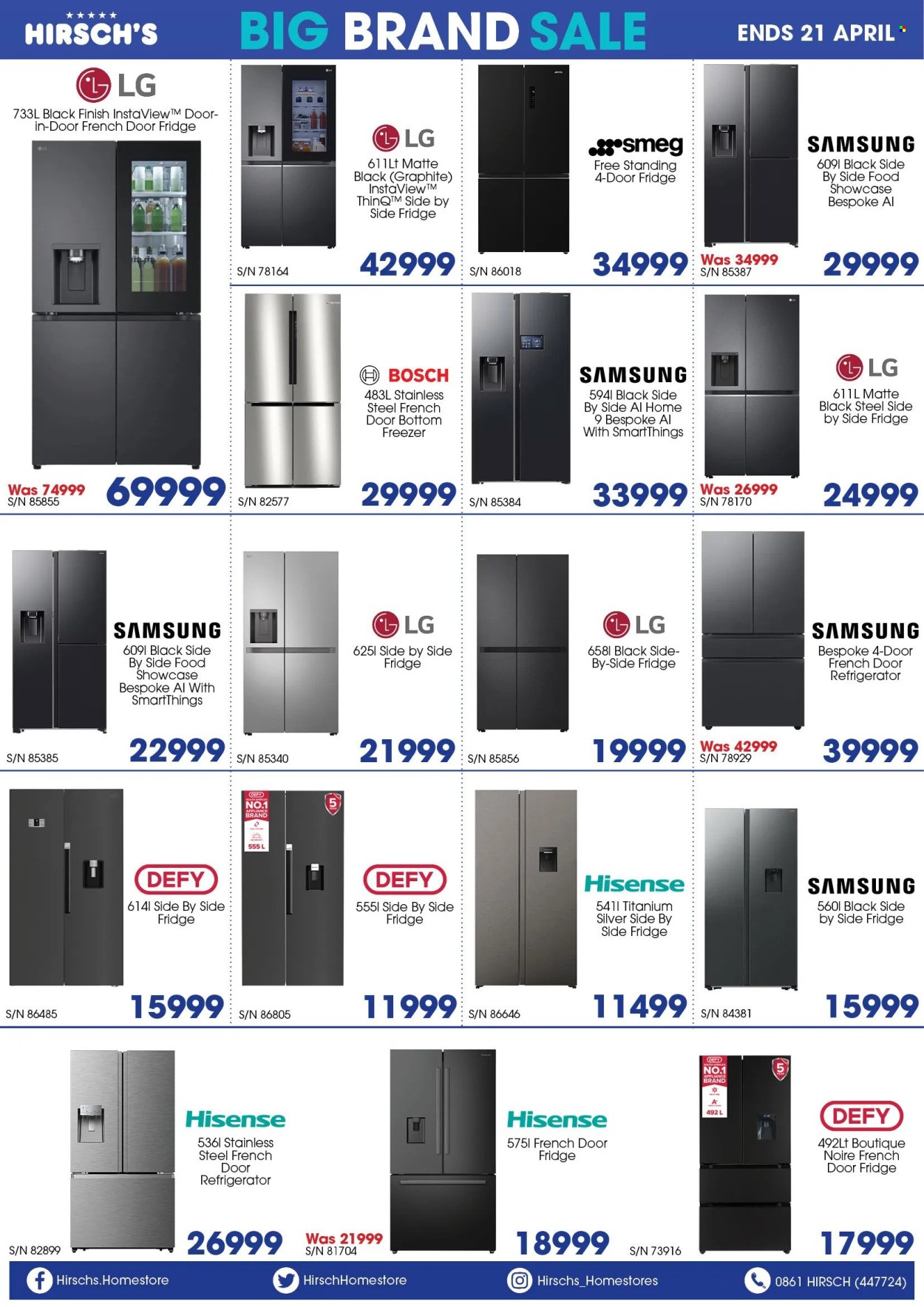 Hirsch's specials - 13/04/2026 - 21/04/2026. Page 1