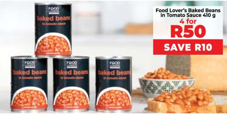 Food Lover’s Baked Beans in Tomato Sauce 410 g