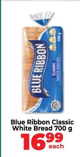 Blue Ribbon Classic White Bread 700 g
