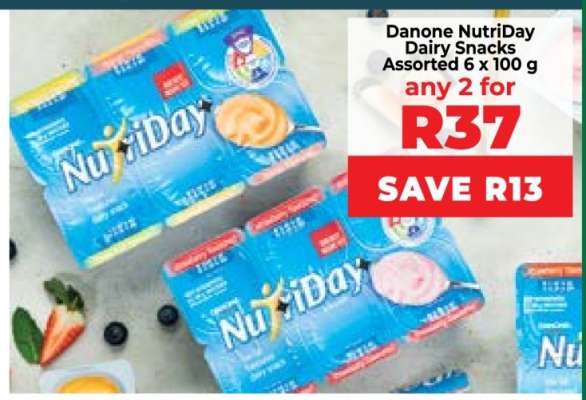 Danone NutriDay Dairy Snacks
