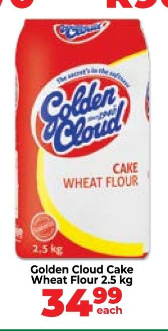 Golden Cloud Cake Wheat Flour 2.5 kg