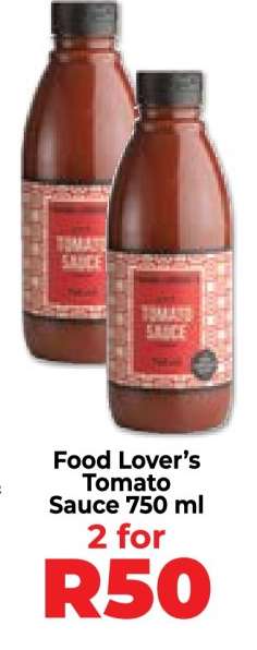 Food Lover’s Tomato Sauce 750 ml
