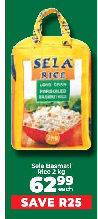 Sela Basmati Rice 2 kg