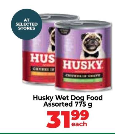 Husky Wet Dog Food Assorted 775 g
