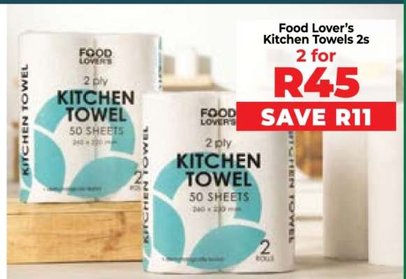 Food Lover’s Kitchen Towels 2s