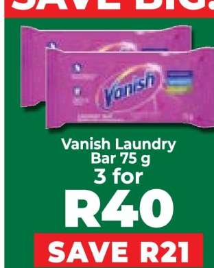 Vanish Laundry Bar 75 g